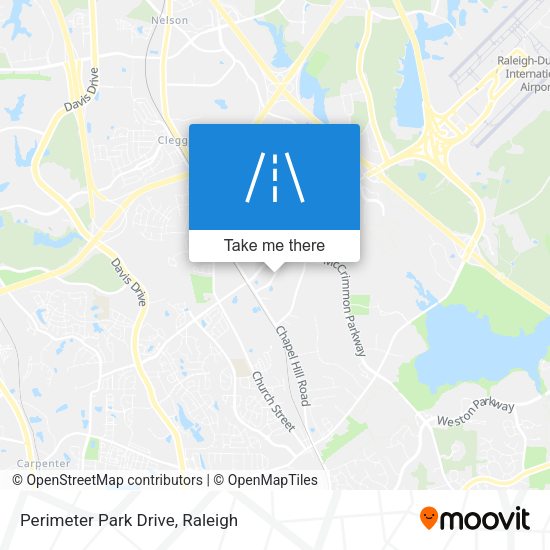 Perimeter Park Drive map