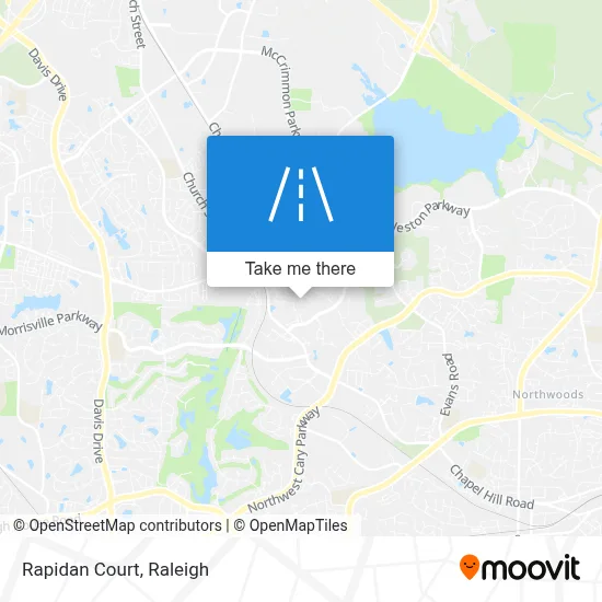 Rapidan Court map