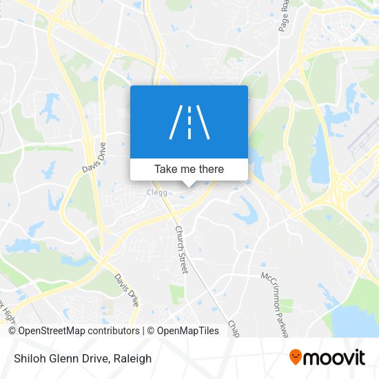 Mapa de Shiloh Glenn Drive