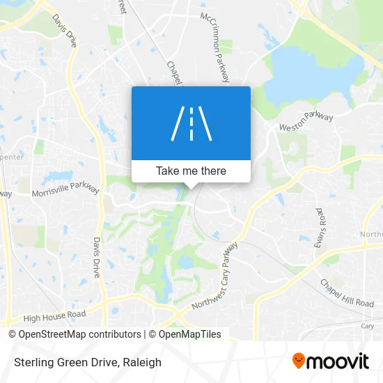 Sterling Green Drive map