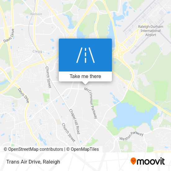 Trans Air Drive map
