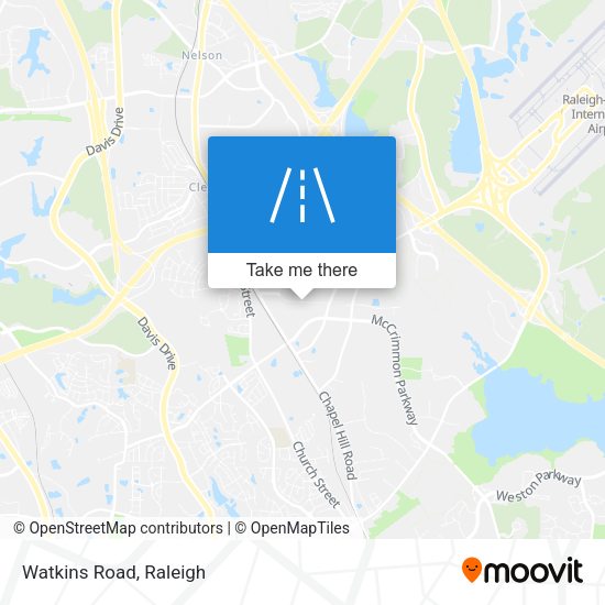 Mapa de Watkins Road