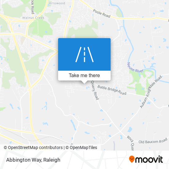 Abbington Way map