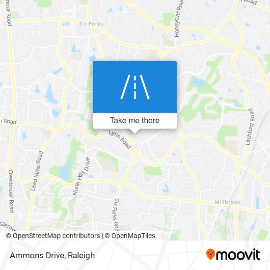 Ammons Drive map