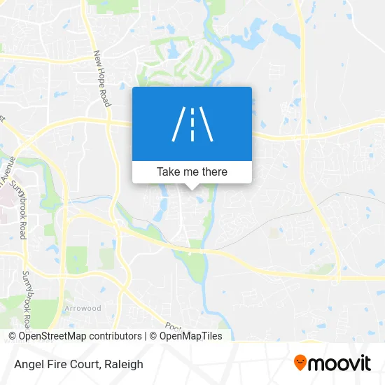 Angel Fire Court map
