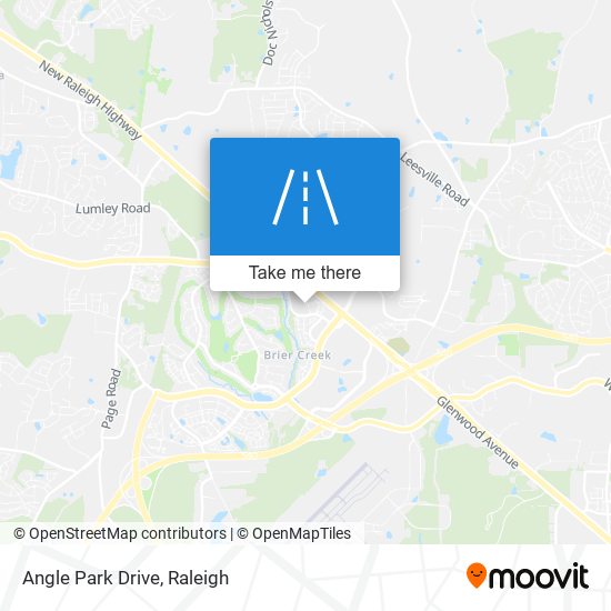 Angle Park Drive map