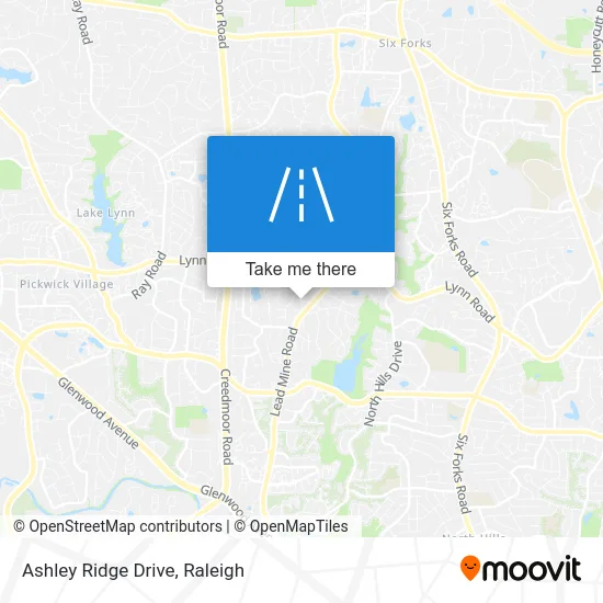 Ashley Ridge Drive map