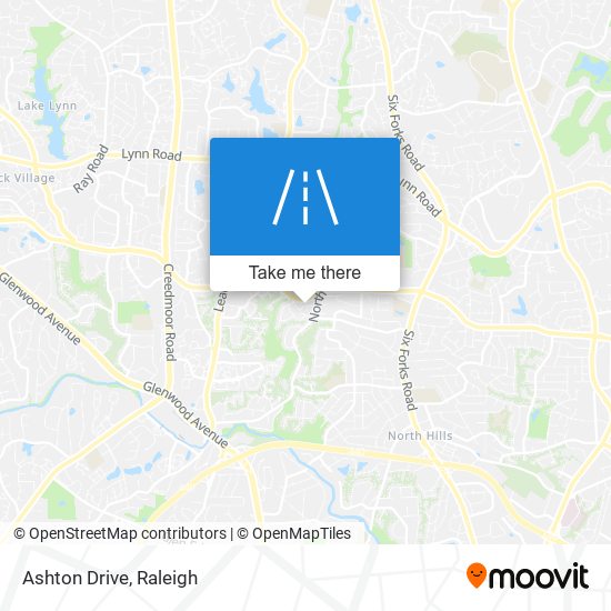 Ashton Drive map