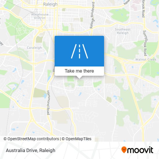 Australia Drive map