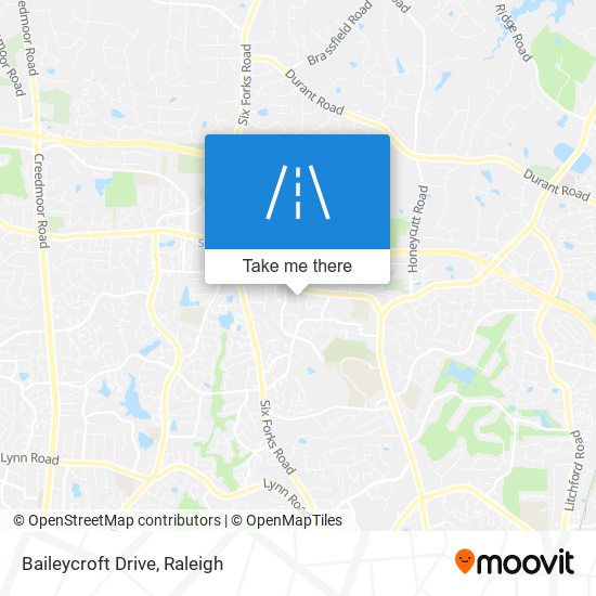 Baileycroft Drive map