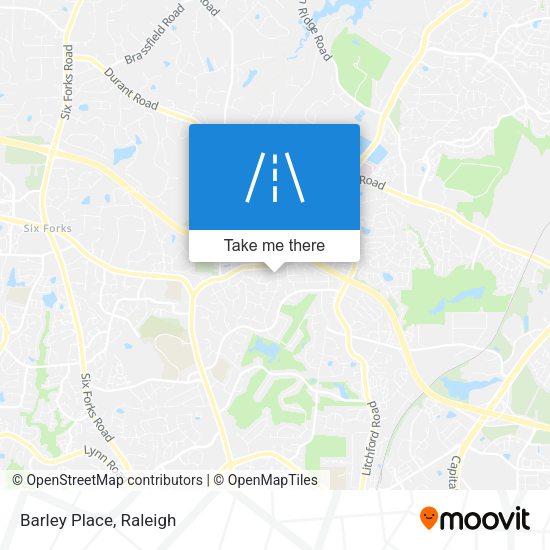 Mapa de Barley Place