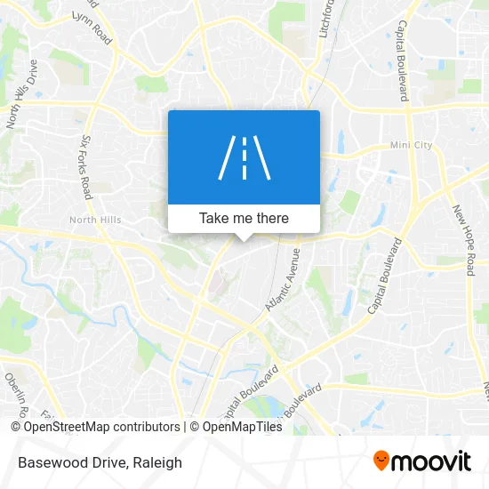 Basewood Drive map