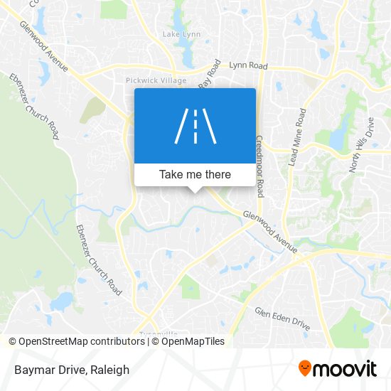 Baymar Drive map