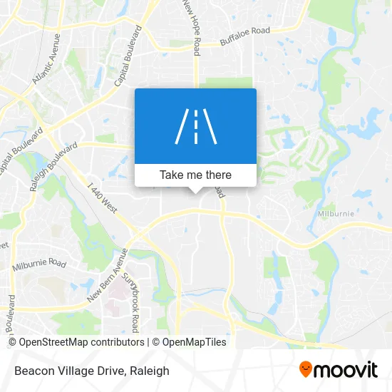 Beacon Village Drive map