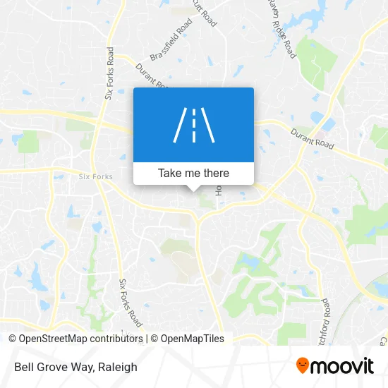 Bell Grove Way map