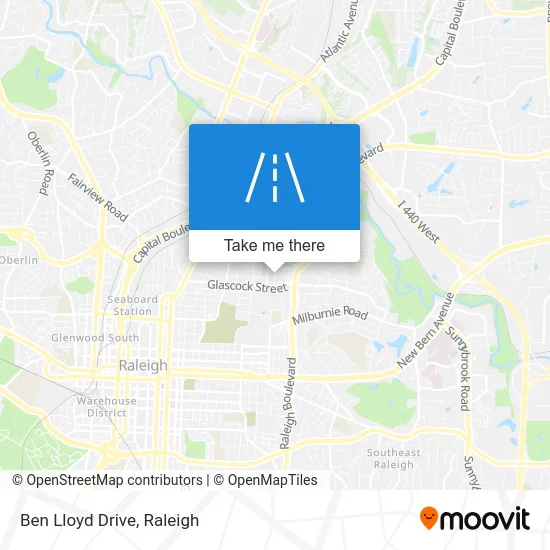 Ben Lloyd Drive map
