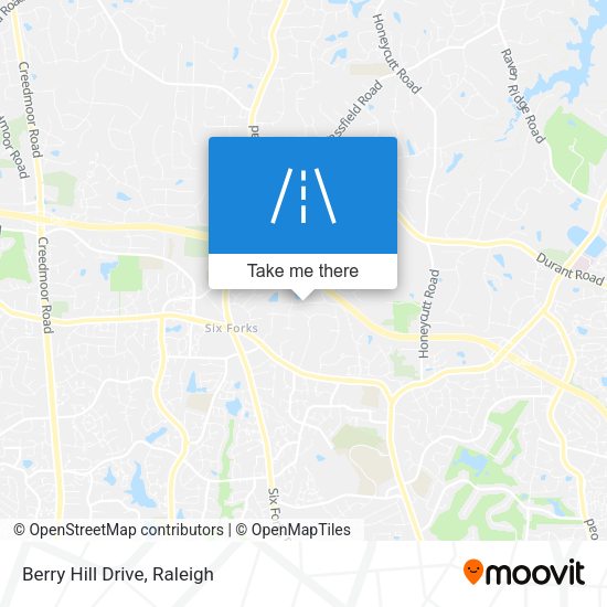 Mapa de Berry Hill Drive
