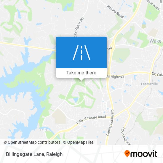 Billingsgate Lane map