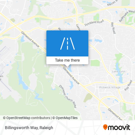 Billingsworth Way map