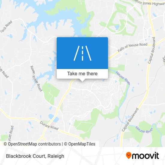 Blackbrook Court map