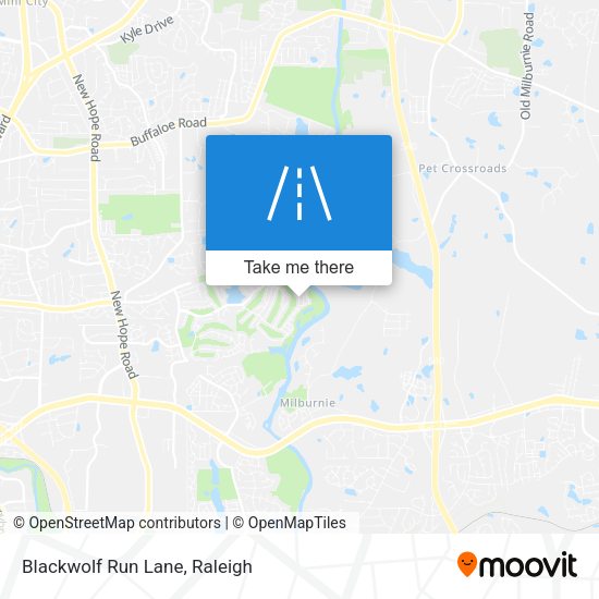 Mapa de Blackwolf Run Lane