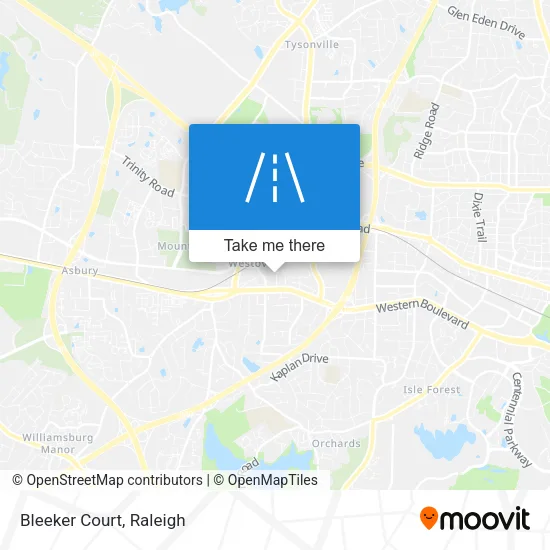 Bleeker Court map