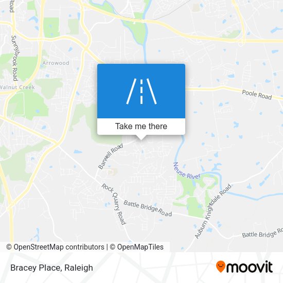 Mapa de Bracey Place