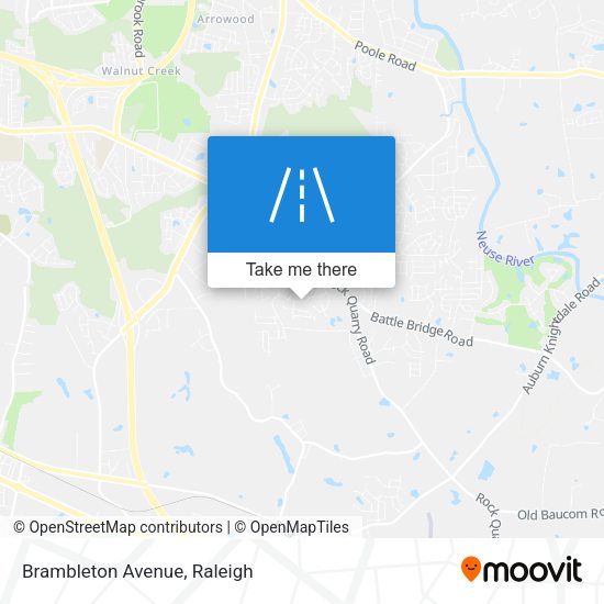 Mapa de Brambleton Avenue