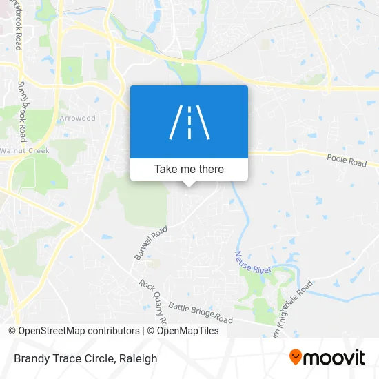 Brandy Trace Circle map