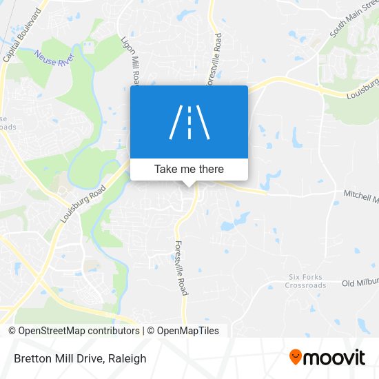 Bretton Mill Drive map