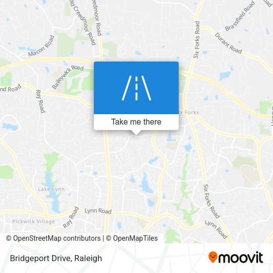 Mapa de Bridgeport Drive