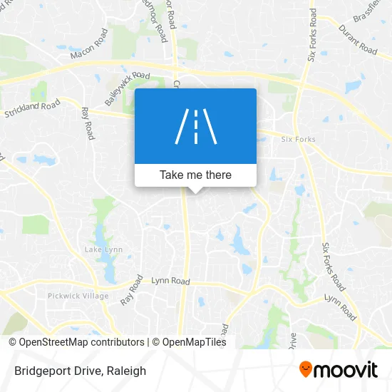 Bridgeport Drive map