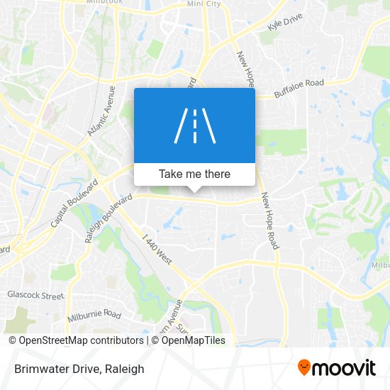 Mapa de Brimwater Drive