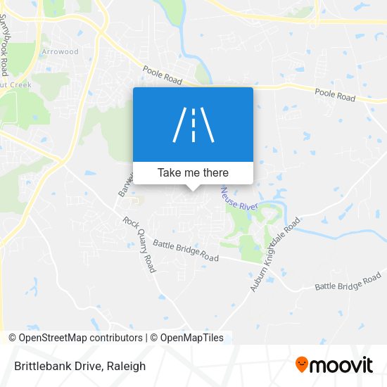 Brittlebank Drive map