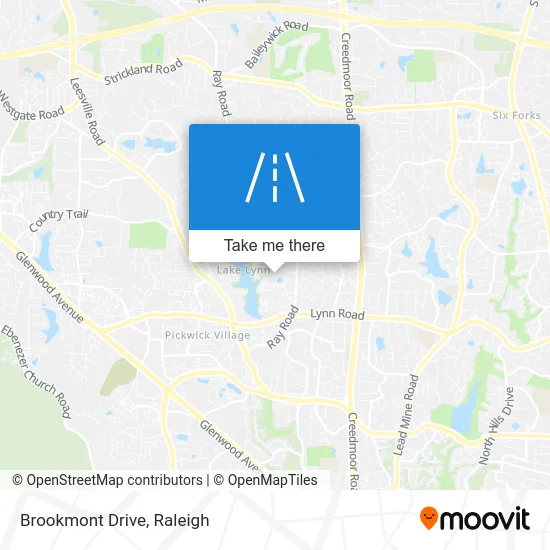 Brookmont Drive map