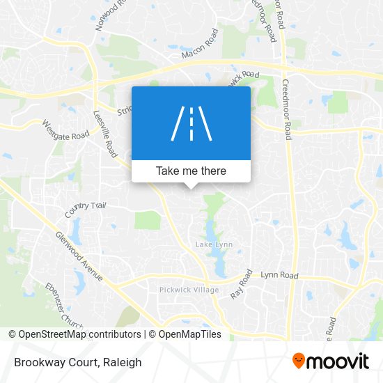 Mapa de Brookway Court
