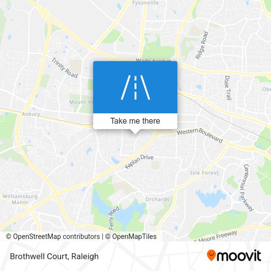 Mapa de Brothwell Court