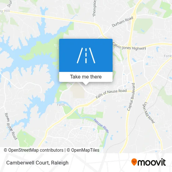Camberwell Court map
