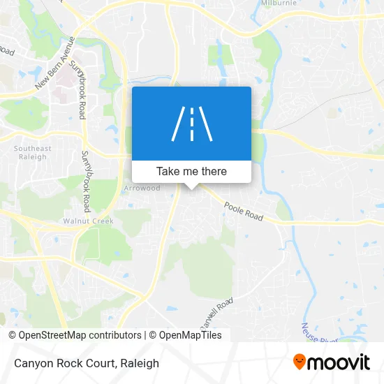 Canyon Rock Court map