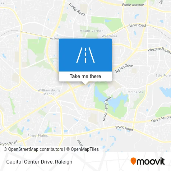 Capital Center Drive map