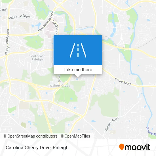 Carolina Cherry Drive map