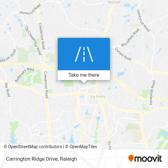 Carrington Ridge Drive map