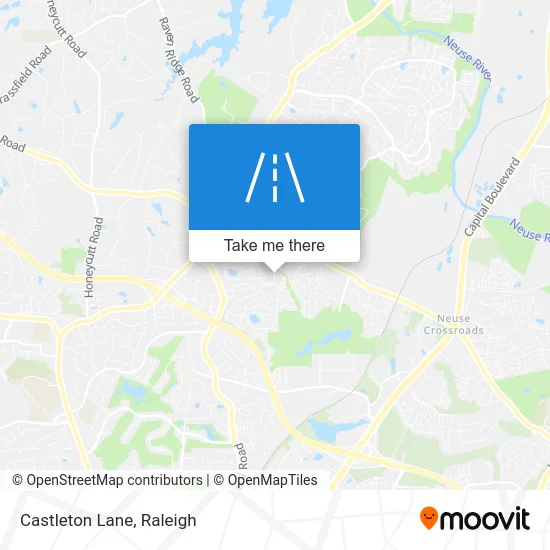 Mapa de Castleton Lane