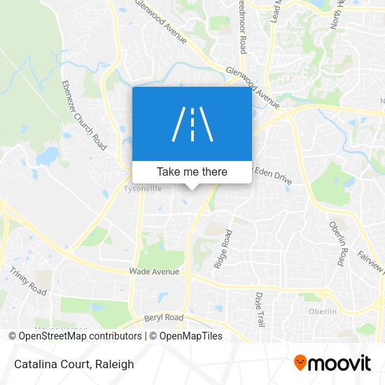 Mapa de Catalina Court