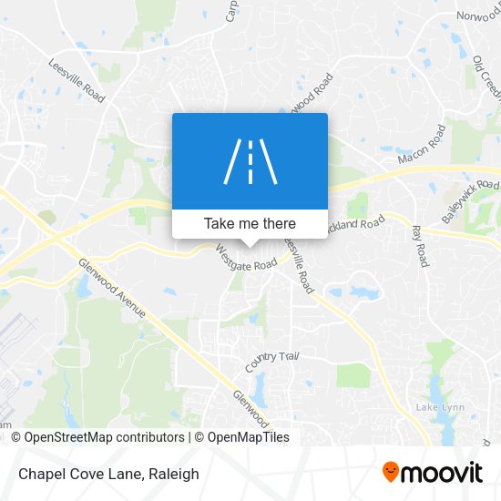 Mapa de Chapel Cove Lane