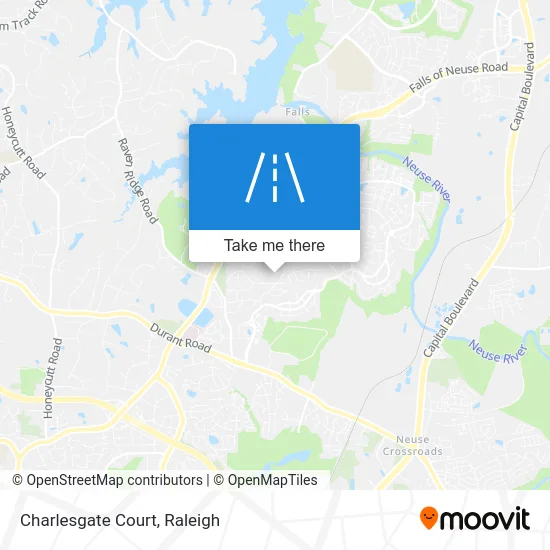 Charlesgate Court map