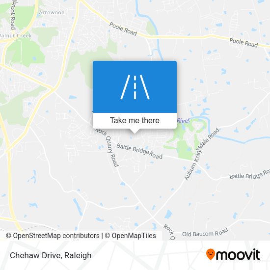 Mapa de Chehaw Drive
