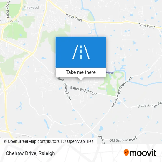 Chehaw Drive map