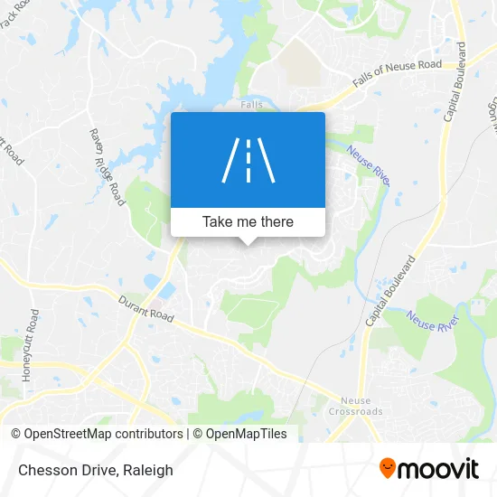 Chesson Drive map