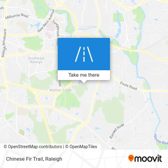 Chinese Fir Trail map